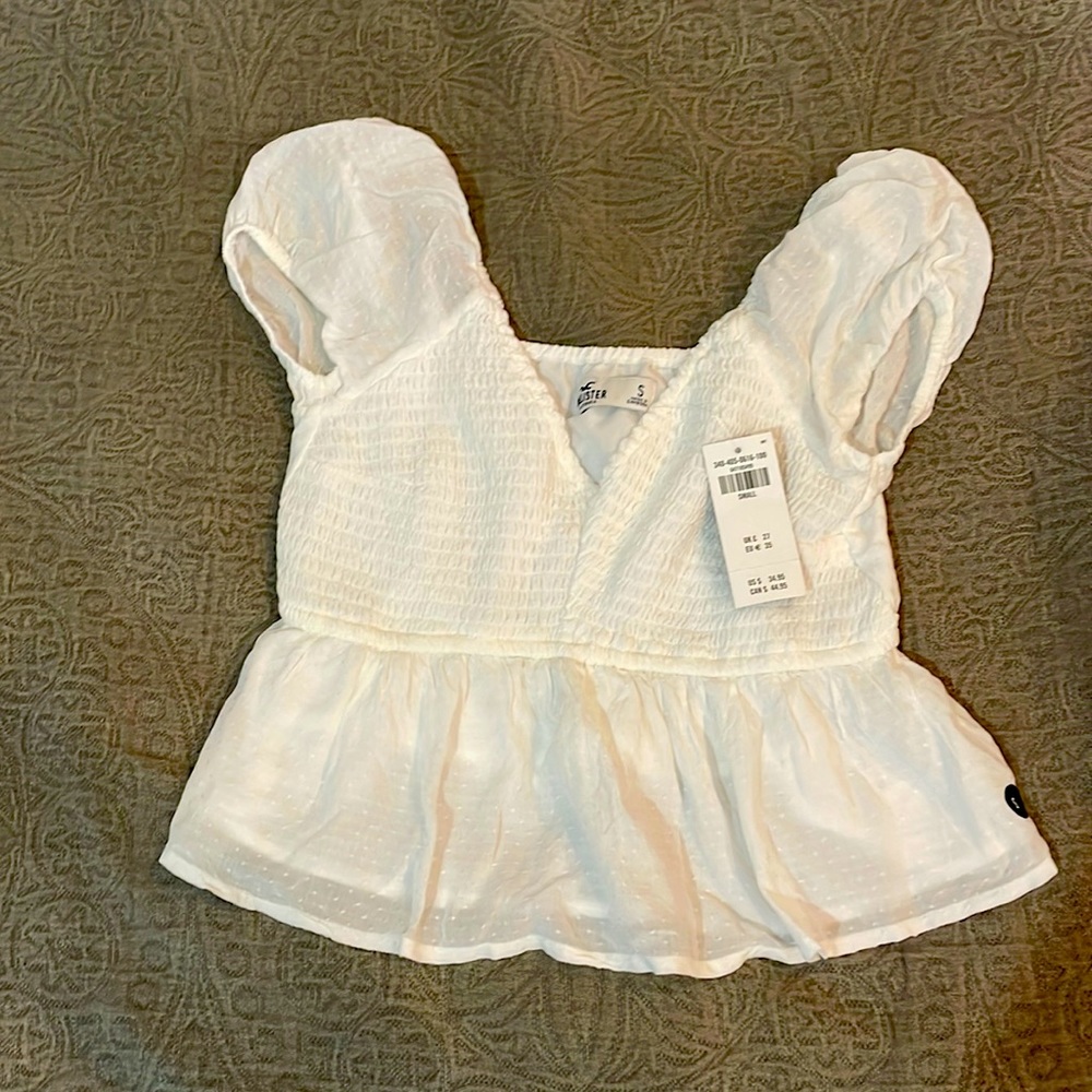 White summer top